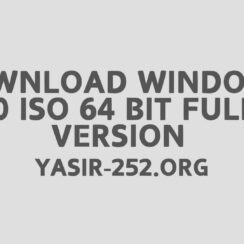 Download Windows 10 ISO 64 Bit Full Version