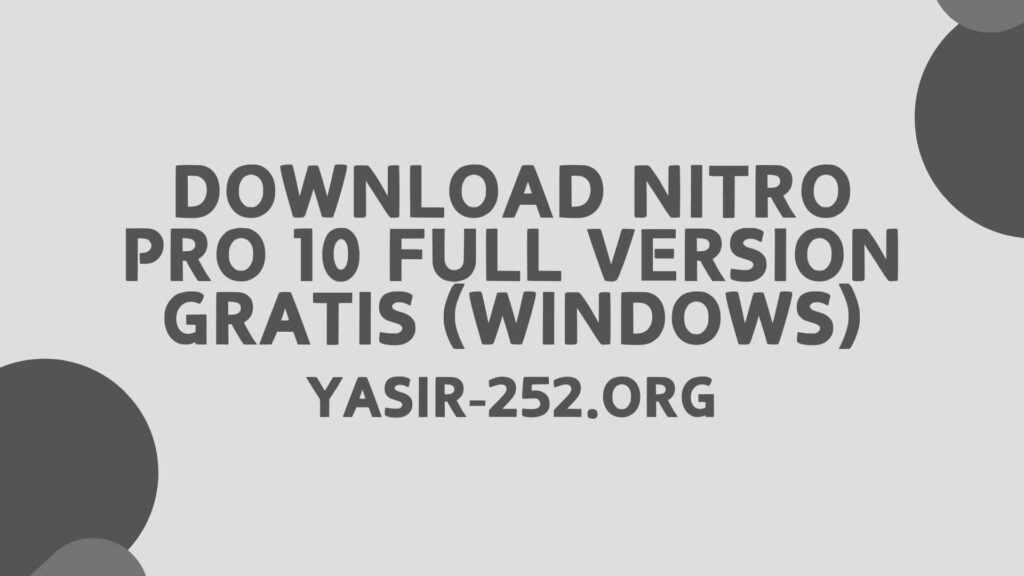 Download Nitro Pro Kuyhaa