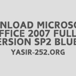 Download Microsoft Office 2007 Full Version SP2 Blue