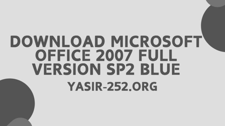 Download Office 2007 Gratis