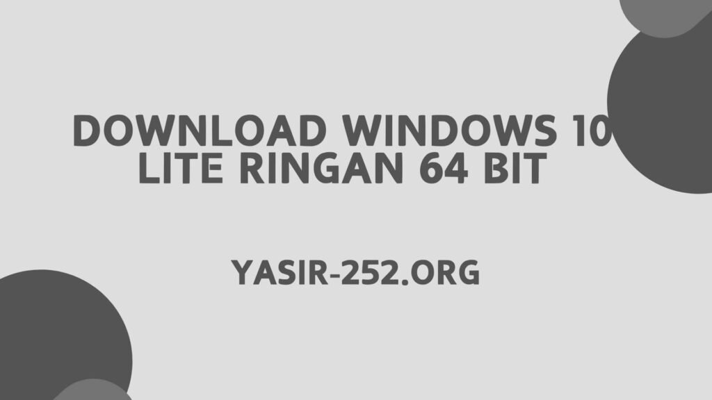 Windows 10 Lite Logo
