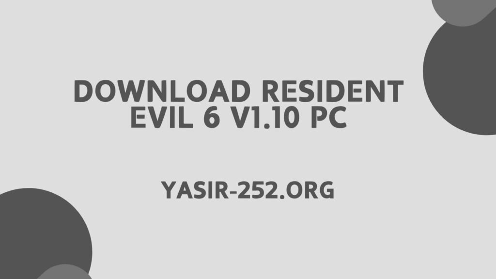 Resident Evil 6 Logo