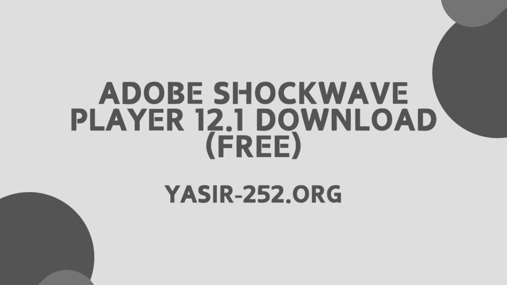 Adobe Shockwave Player Logo