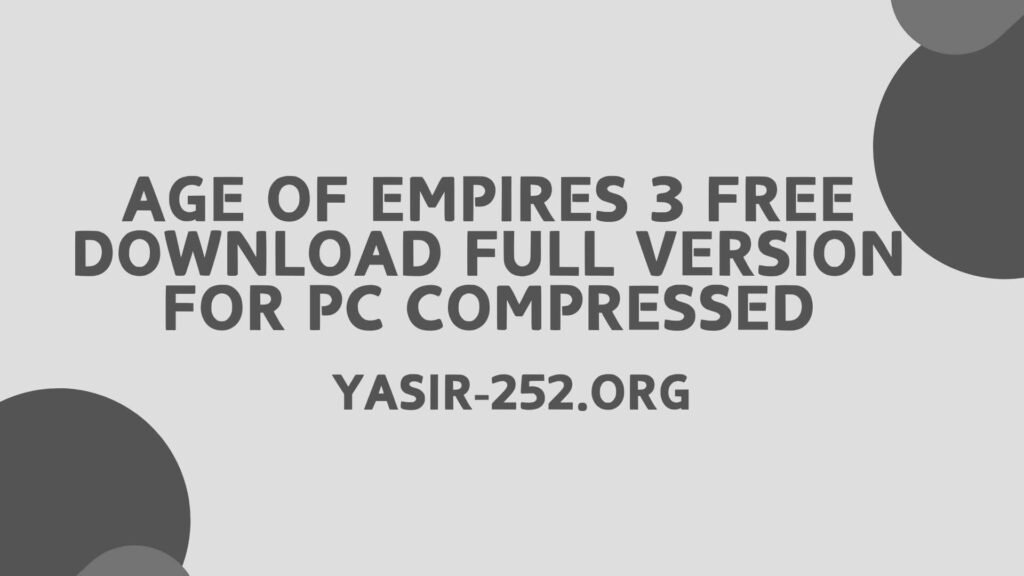 Age Of Empires 3 Logo